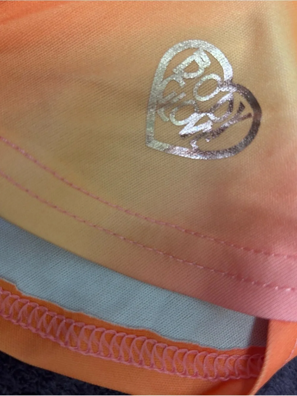 Body Glove Pink and Orange Girls Skort Set